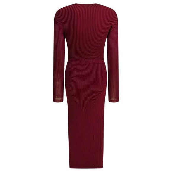 Self-Portrait Cut-Out Midi Dress tag size M Women - Picture 2 of 4